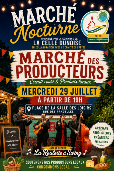 Affiche Marché Nocturne 4